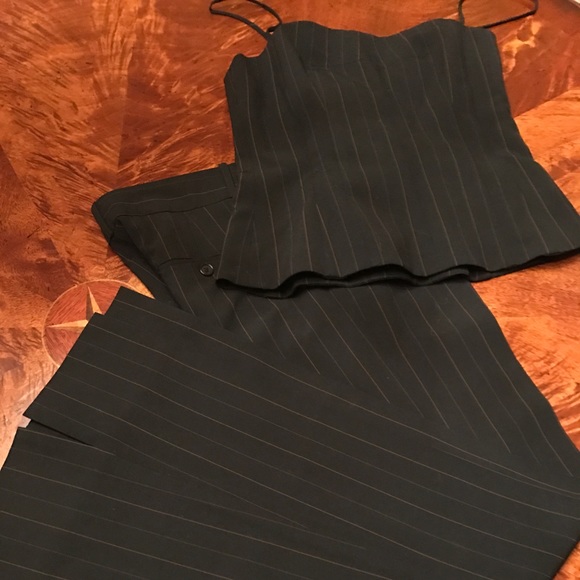 BCBGMaxAzria Pants - BCBG MAXAZRIA PINSTRIPE SET